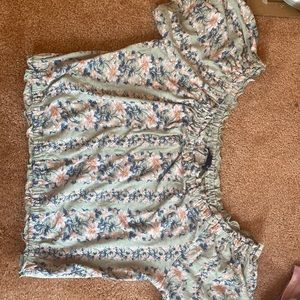 American Eagle crop top, floral